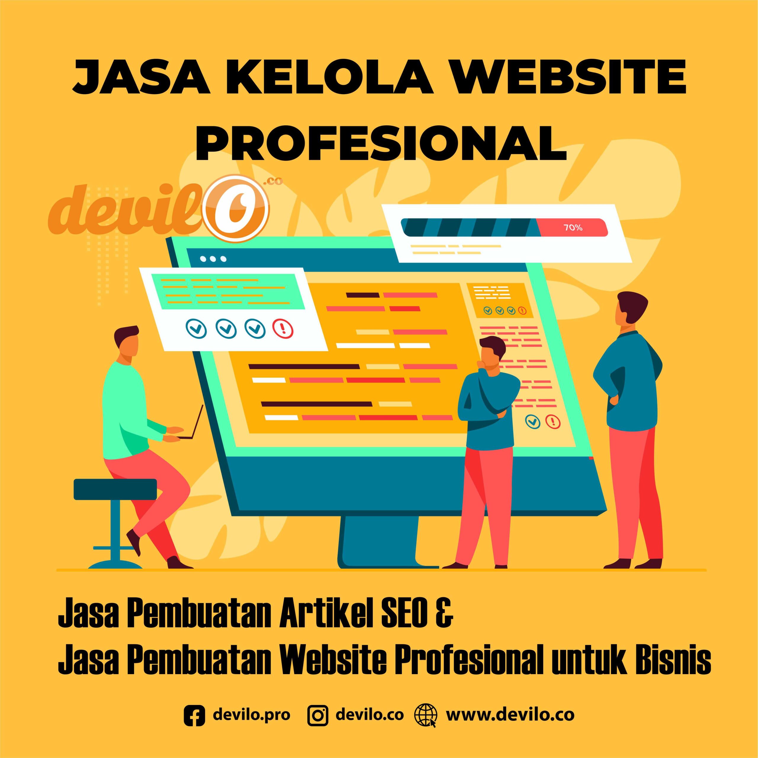 Jasa Kelola Website Profesional
