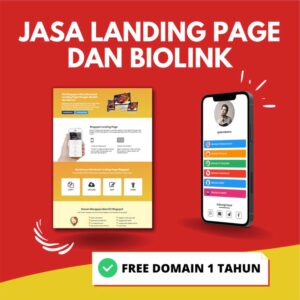 Jasa Pembuatan Biolink dan Landing Page Premium